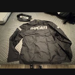 Ducati Rain Jacket 2x,3x And Small Sizes Available Brand New 