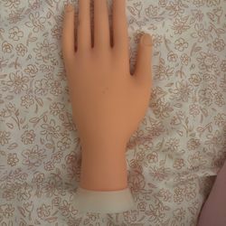 Practice Hand for Acrylic Nails, Professional Nail Practice Hand for Training