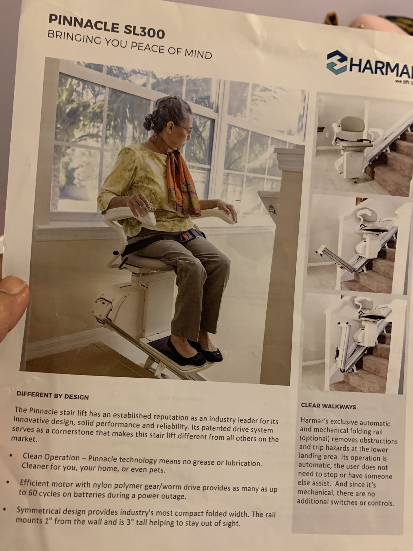 Life way Mobility Pinnacle Stair Lift 3000