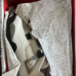Jordan Retro 4 White Cement 