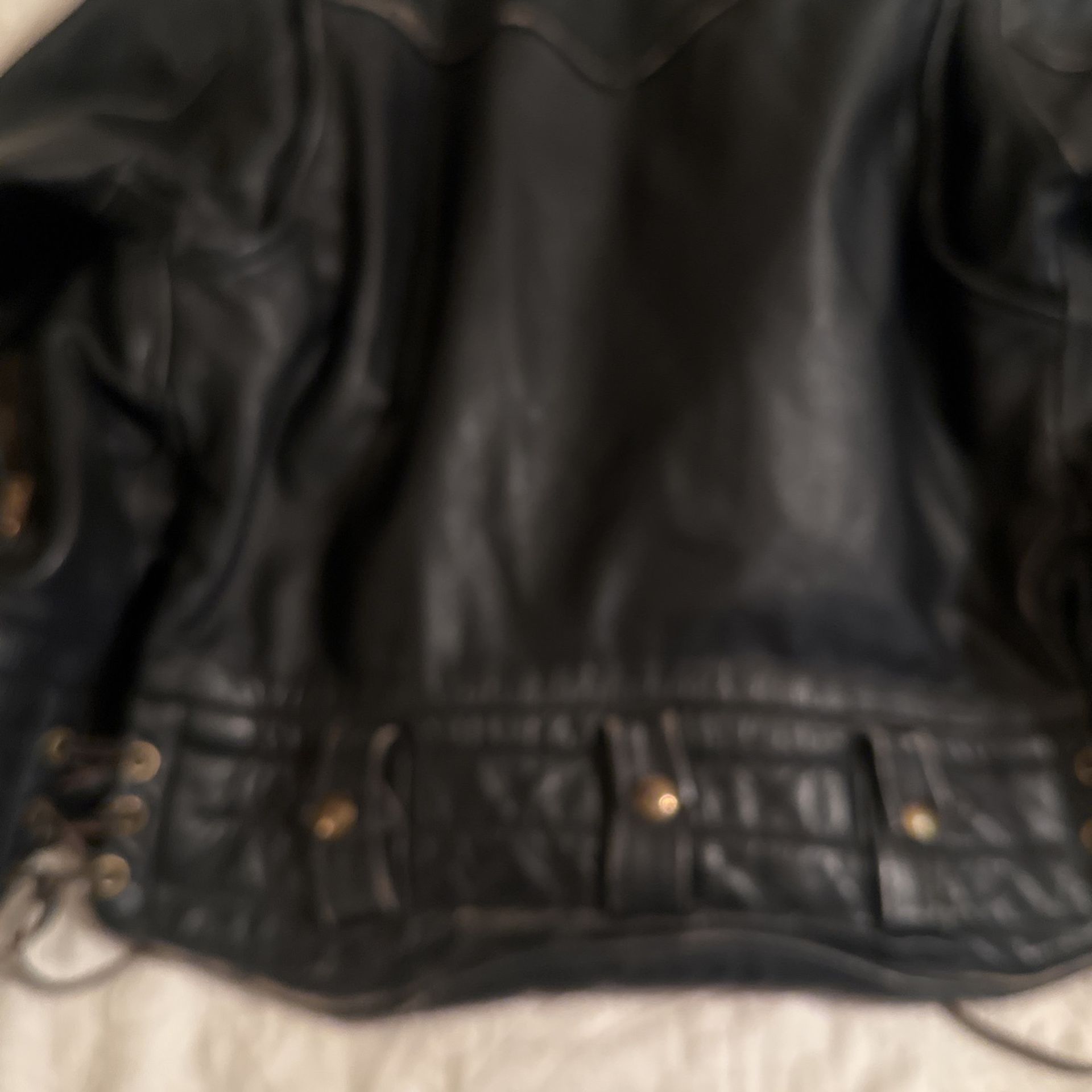 Vintage 1980’s Leather Motorcycle Jacket for Sale in Alhambra, CA - OfferUp