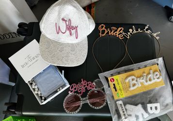 LOTS OF WEDDING / BACHELORETTE HONEYMOOJ BRIDAL BRIDE ACCESSORIES !!
