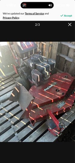 Máquina para la grama como nueva