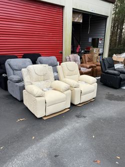 HEATING MASSAGE/ MANUAL RECLINER 