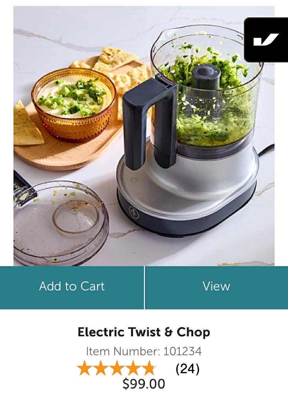 Pampered Chef Twist And Chop