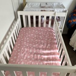 Crib and Changing Table