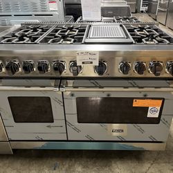VIKING 7 SERIES DUAL FUEL 48 INCH WIDE RANGE