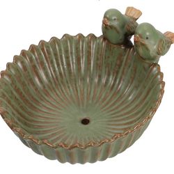 Planter Pot With Birds 6" Succulent, Plant Pot Indoor Outdoor Planter New, Plants Not Included