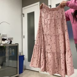 Size small long skirt