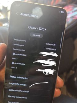 S25 plus like new