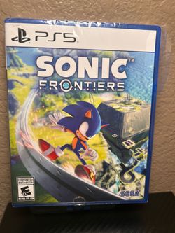 Hey, it’s never been used I’m asking$25for, sonic frontiers the Playstation 5 it’s brand new