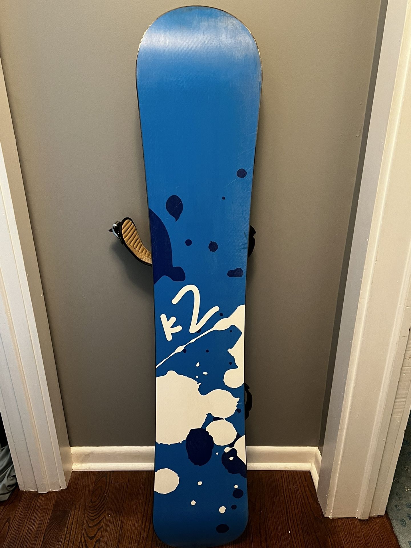 K2 Skyla 146cm Snowboard, K2 Cinch Bindings and Travel Bag