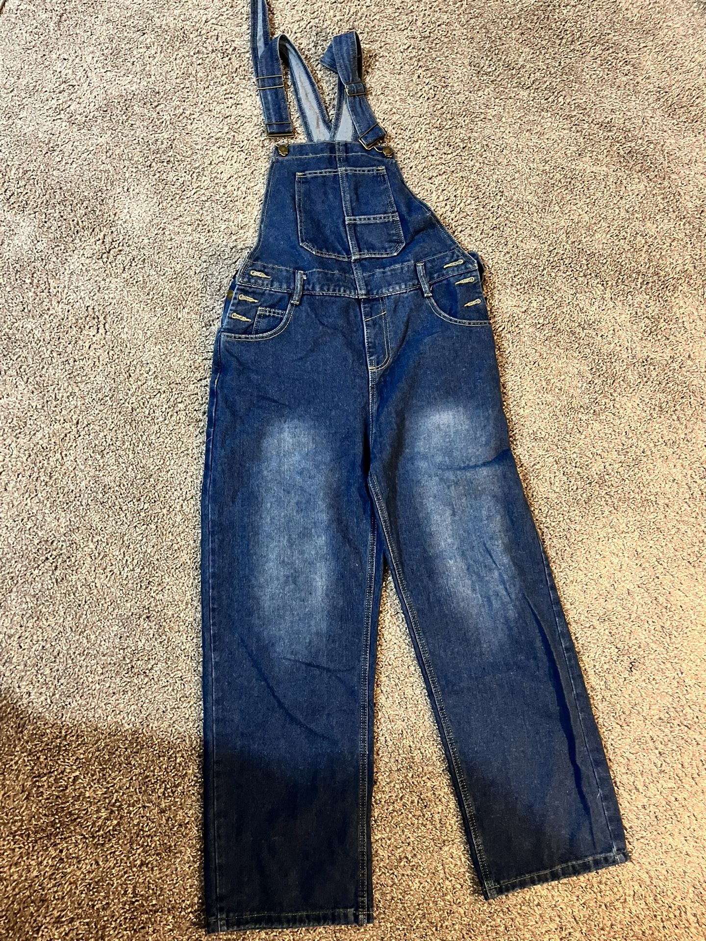 Denim Overalls
