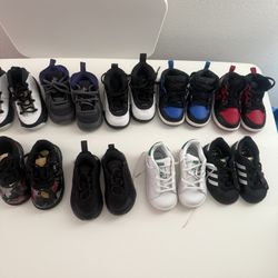 Baby Shoes Nike, Jordan,Adidas Size 5c