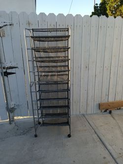 Mesh Portable Shoe Rack
