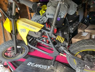 Hyper GOGO Cruiser 12 Plus Mini Electric Motorcycle - Chopper Style