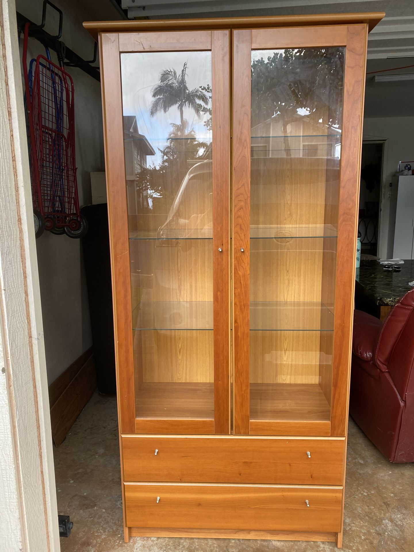 Class cabinet with 2 drawers