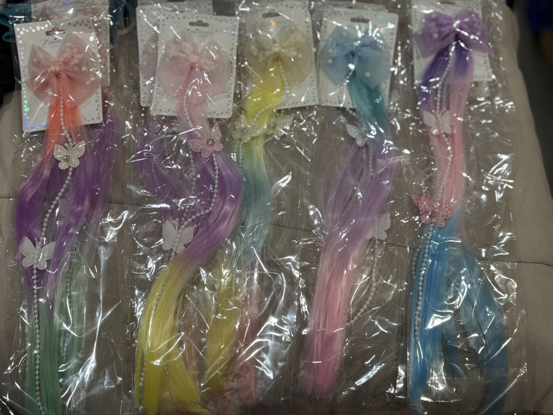 Colored Clip Ins