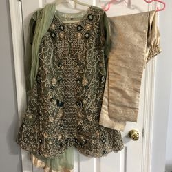 Pakistani Formal Fancy Shalwar Kameez Party Wear Eid Clothes 