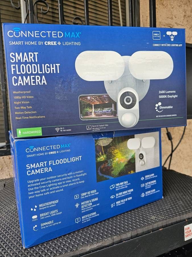 Security Camera, by Cree Lighting, New, $80.. each, firm on Price