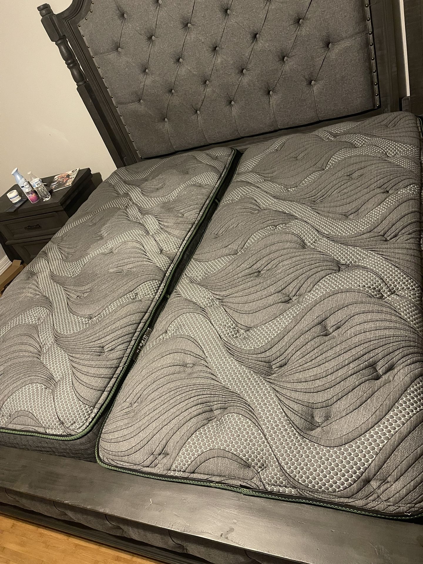 Kara Hybrid twin XXL Adjustable bed with mattress Only