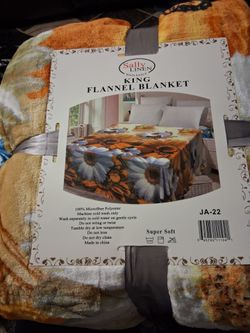 Flannel king size blankets
