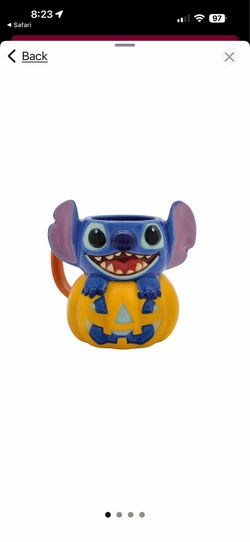 Disney stitch Halloween mug