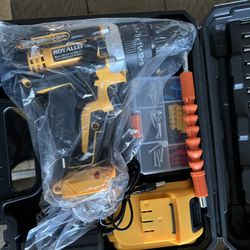 New Portable Drill With Kit New In Box!!!!