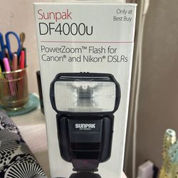 Never Used Flash for Canon or Nikon DSLRs