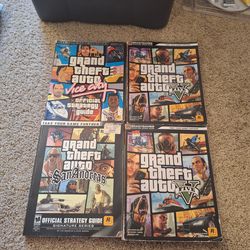 GTA 5, San Andreas & Vice City Strategy Books