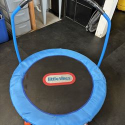 Little Tikes Toddler Trampoline w/ Handle Bar
