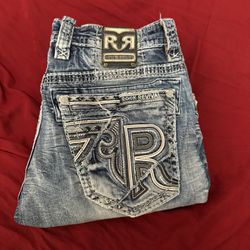 Rock Revival Jeans Size 34 By 32