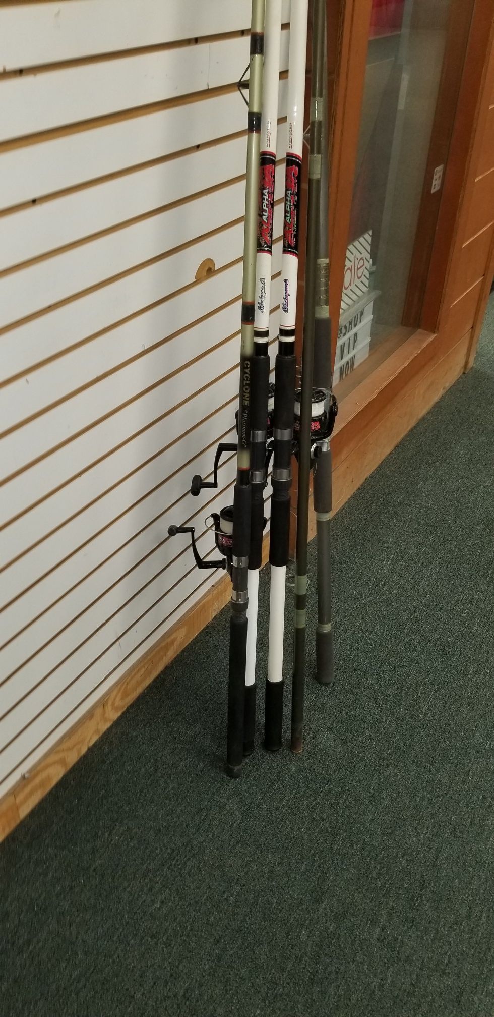 Deep sea fishing real and rods