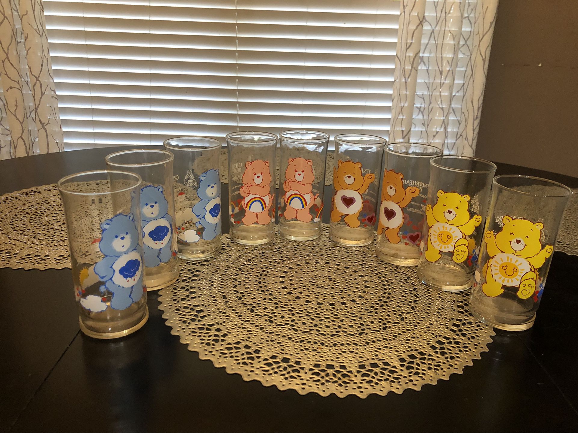 Care Bear Glass Cups