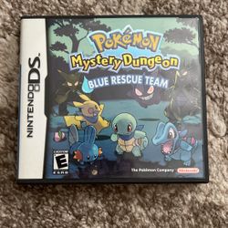 Pokemon Mystery Dungeon Blue Rescue Team For Nintendo Ds