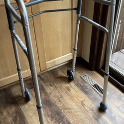 Rhythm Healthcare Two Button Folding Walker (Like New)
