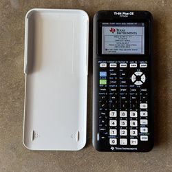 TI 84 plus CE graphics calculator