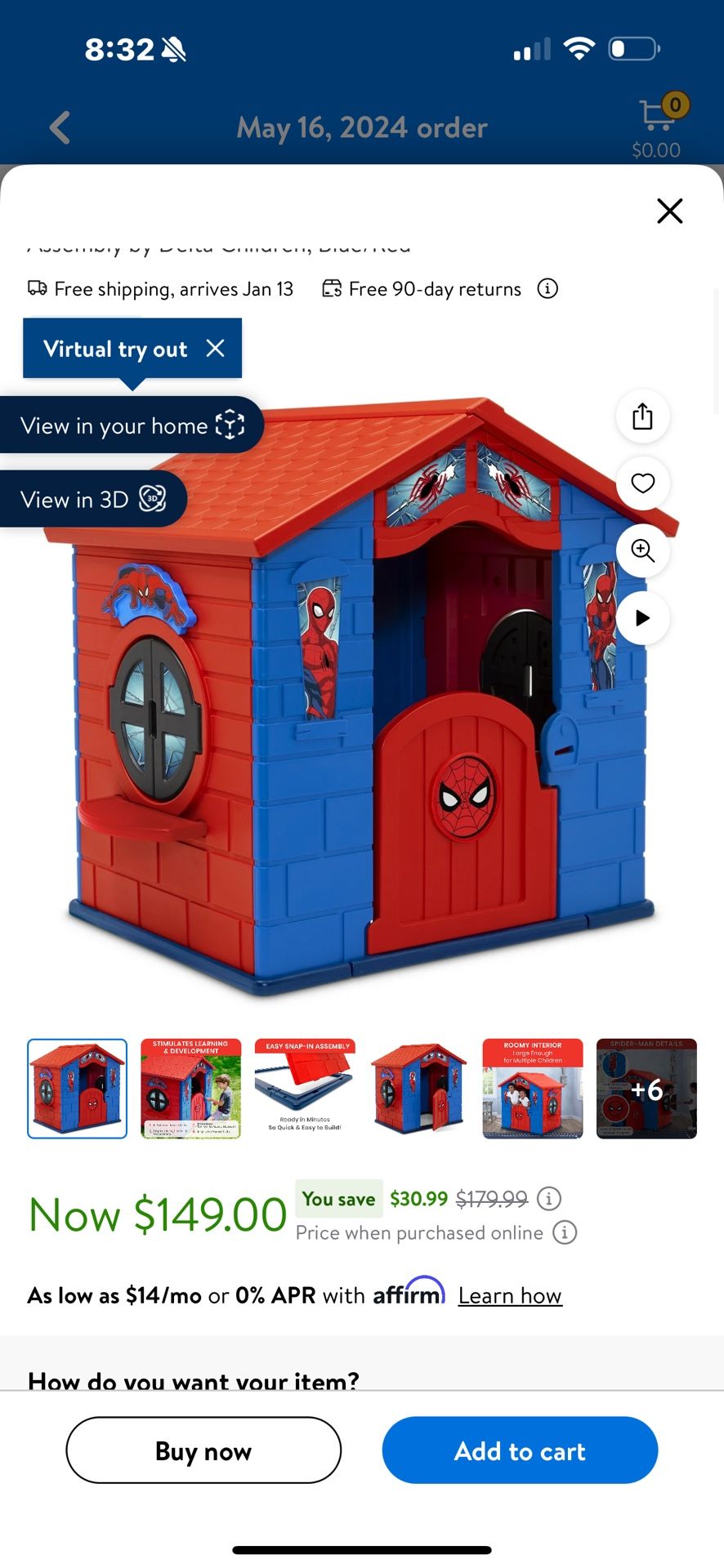 Spider-Man Play House