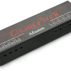 10 Isolated Outputs Guitar Pedal Board Power Supply Station for 9V 12V 18V