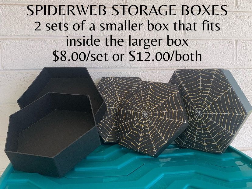 Nestled Spider Web Storage Boxes 50% Off