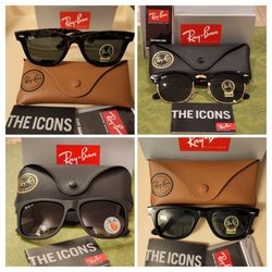 Ray Ban Sunglasses Various Styles Great Father's Day Gift 🎁 Idea