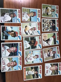 Red Sox Baseball Cards