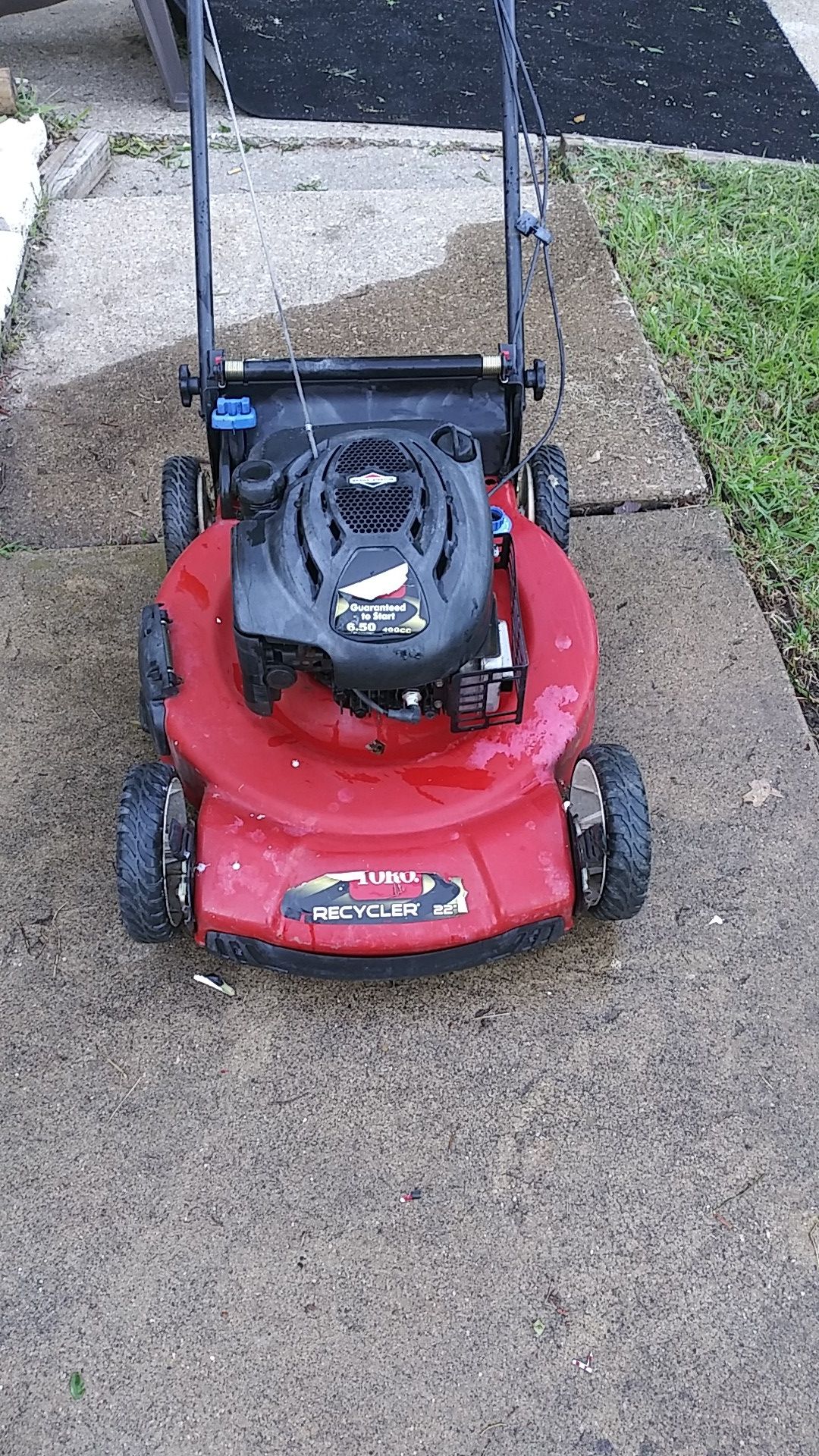 Toro 6.50 190cc 22inch Recycler lawn mower for Sale in Dallas, TX OfferUp