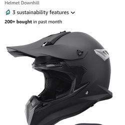 Dirt Bike helmet with goggles gloves size Adult medium new in box pick up in Pomona $45