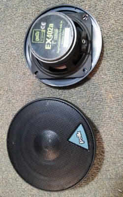 4" Polk speakers