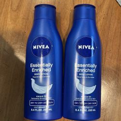 2 Nivea Lotions New 