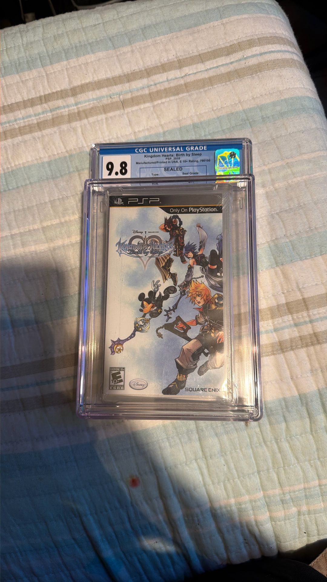 Kingdom Hearts Birth By Sleep Graded 9.8