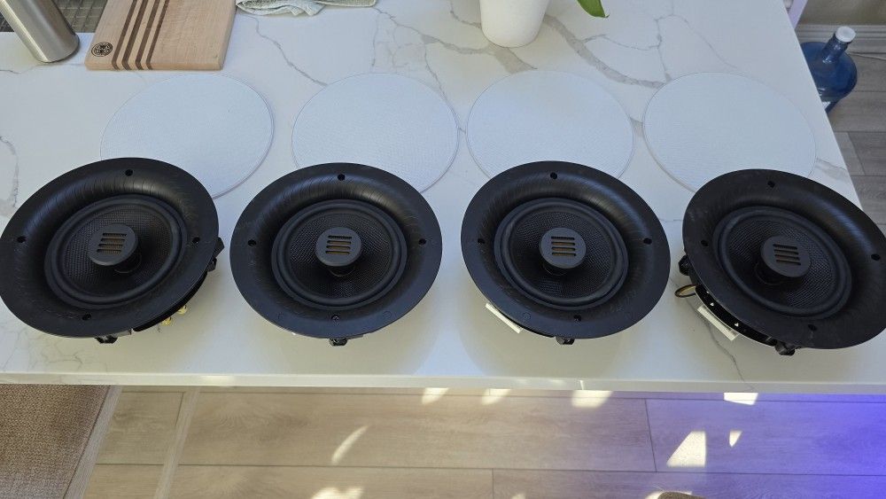 Emotiva Vaulta AVL 6.5 In Ceiling Speakers, 2 Pair In Great Condition