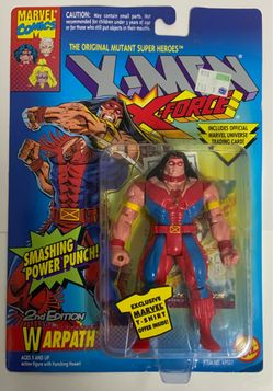 The Uncanny X-MEN X-Force Warpath 2nd Edition Toybiz 1994 MOC New On Card