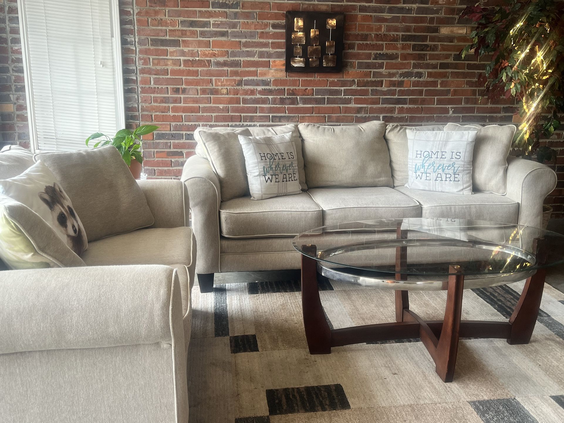 Sofa And Loveseat 